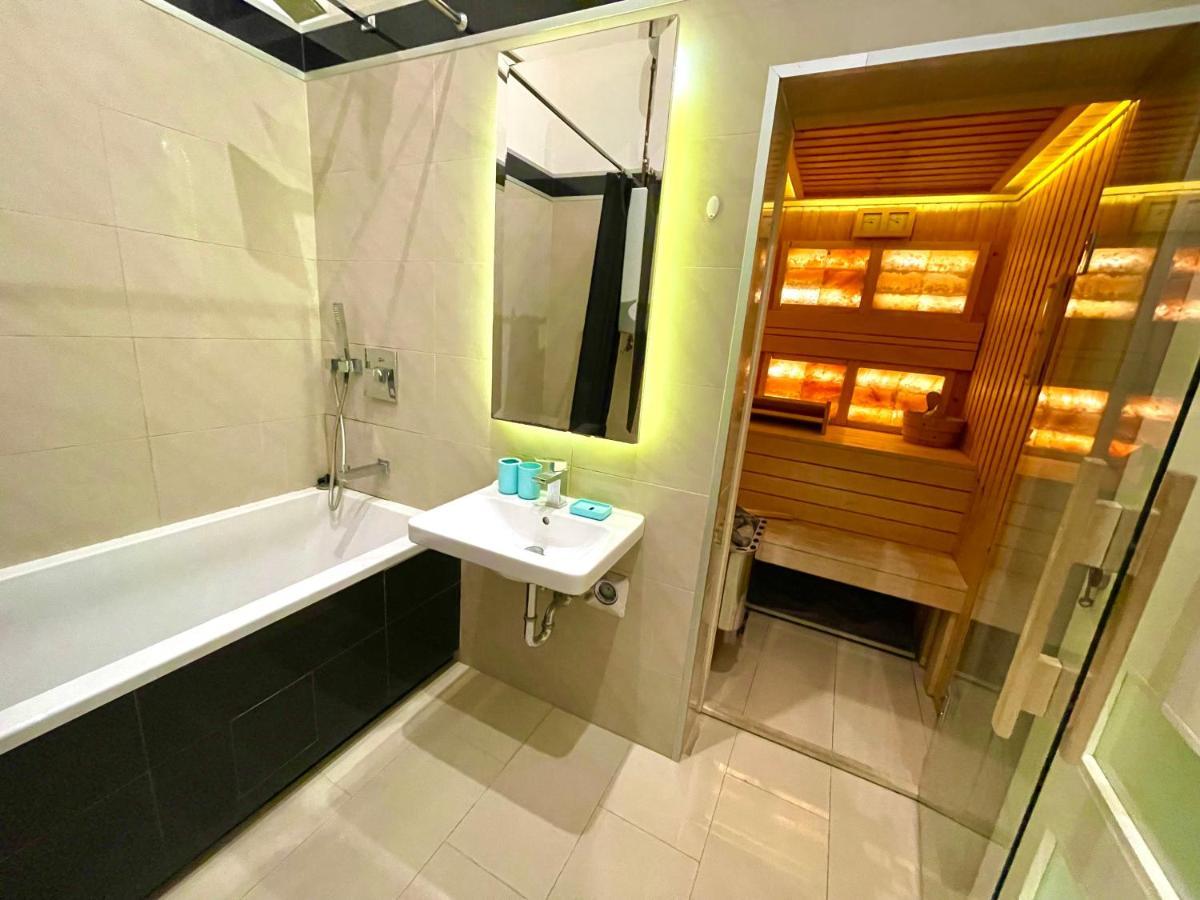 Pearl Lux Residency - Finn Sauna & Steam Room Budapešť Exteriér fotografie